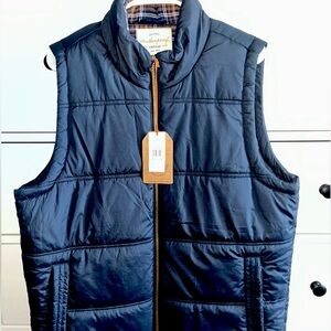 Navy Blue Weatherproof Vest size L (Reversible)